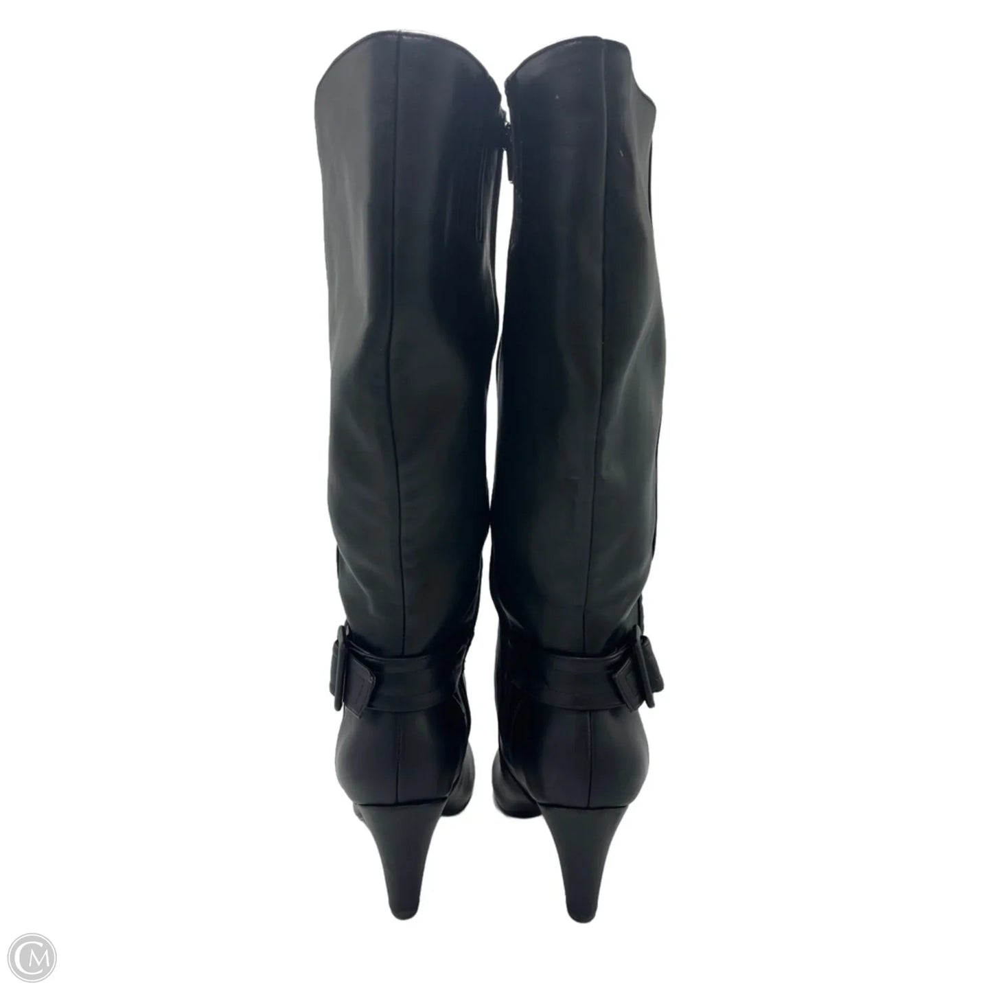 Boots Knee Heels By Bella Vita In Black, Size: 9.5