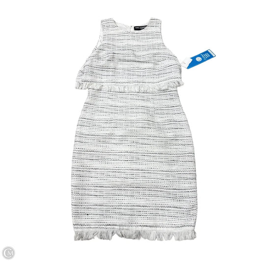 Dress Designer By Karl Lagerfeld In White, Size: S