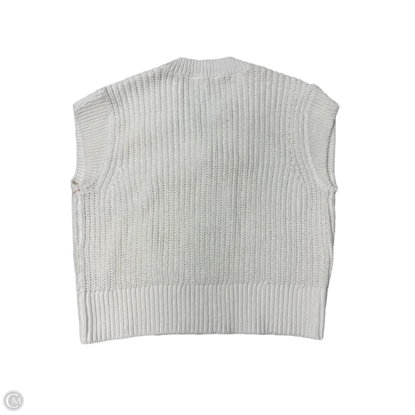 Vest Sweater By Haven In Cream, Size: M