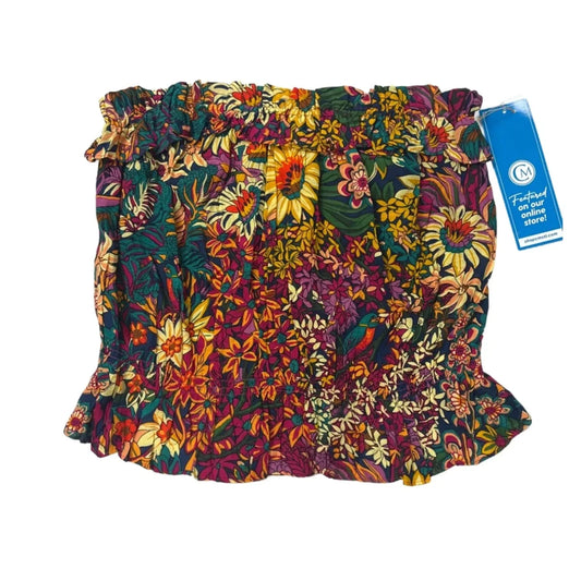 Top Sleeveless By Maeve In Multi-Colored, Size: L