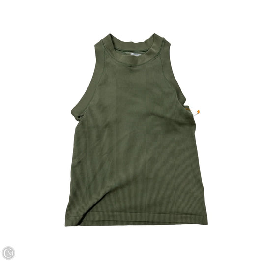 Athletic Tank Top By Athleta In Green, Size: S