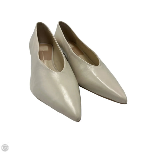 Like New! Shoes Heels Kitten By Dolce Vita In White, Size: 9