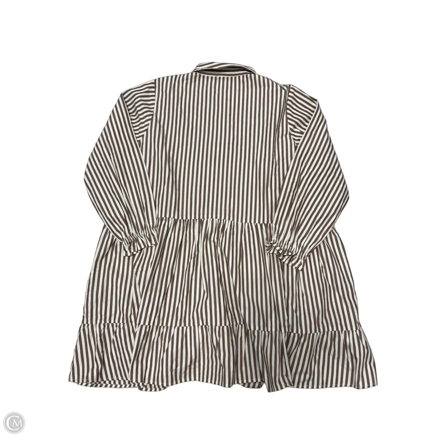 New! Dress Casual Short By Able In Striped Pattern, Size: 2x