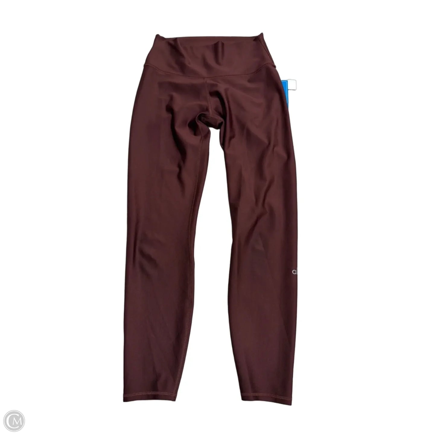 Athletic Leggings By Alo In Brown, Size: M