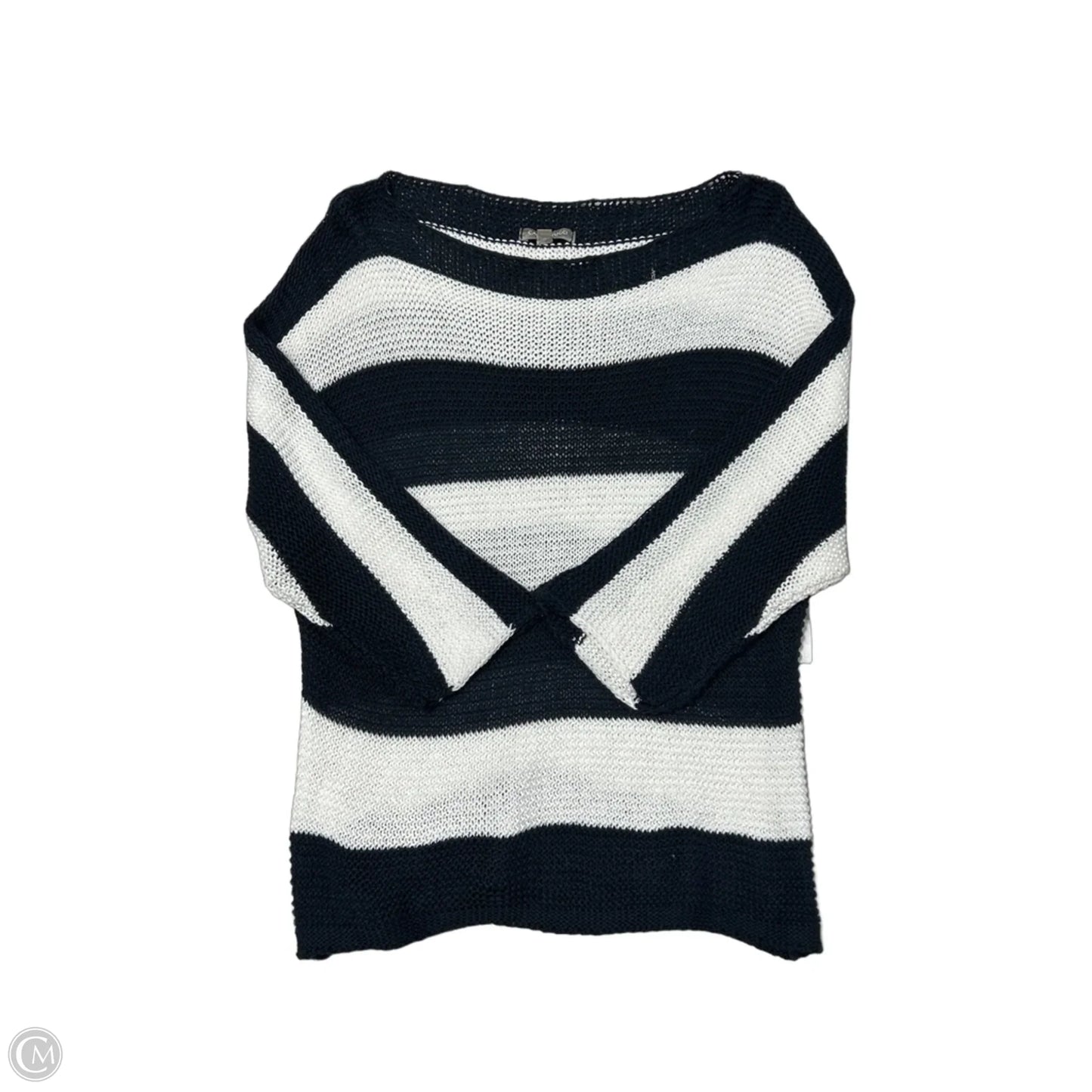 Sweater In Blue & White, Size: S