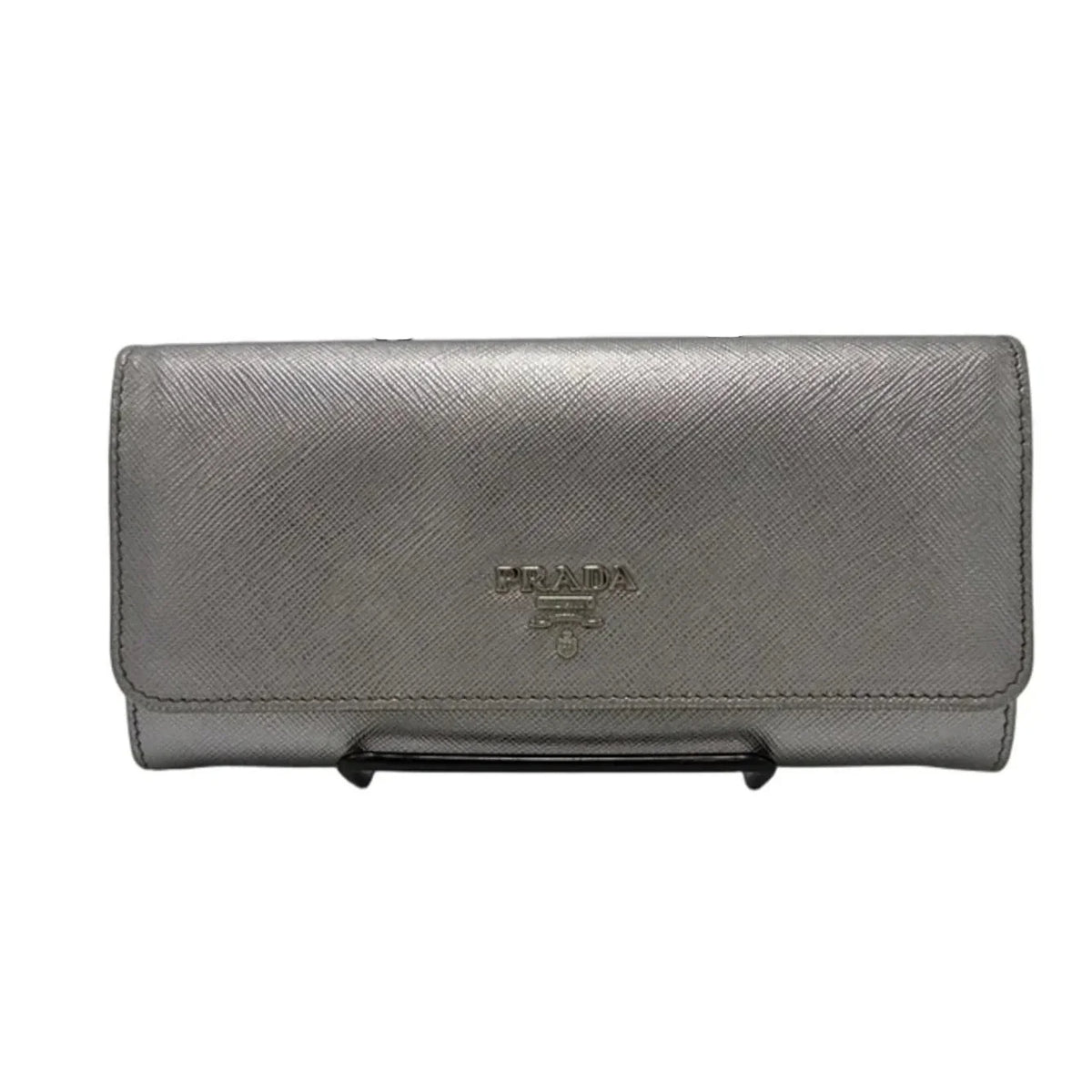 Prada Saffiano Continental Flap Luxury Wallet
