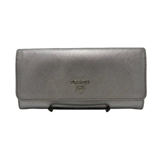 Prada Saffiano Continental Flap Luxury Wallet