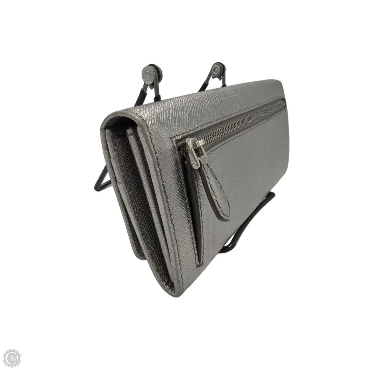 Prada Saffiano Continental Flap Luxury Wallet