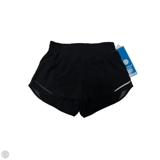 Athletic Shorts By Lululemon In Black, Size: 8