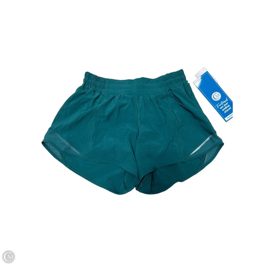 Athletic Shorts By Lululemon In Green, Size: 6