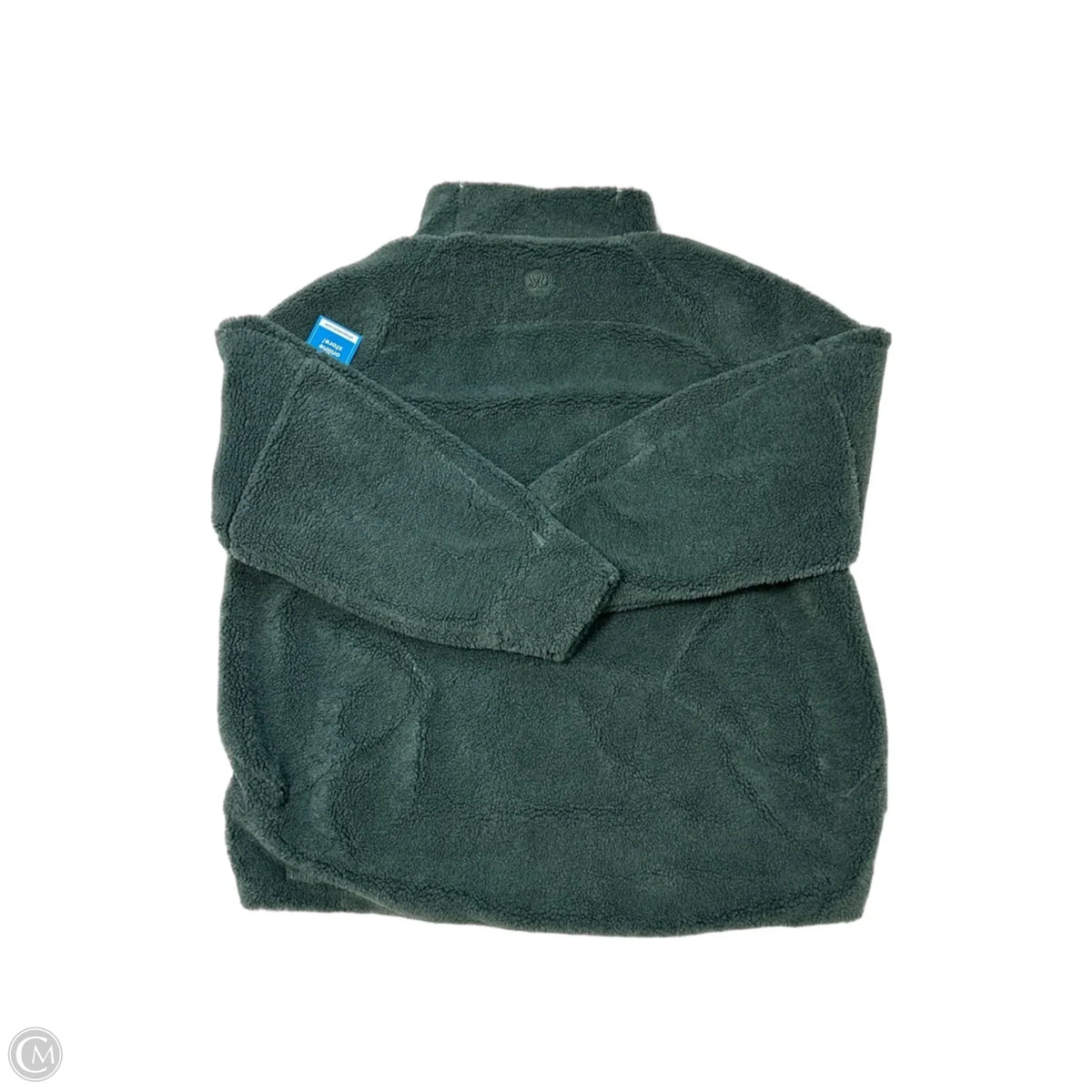 Athletic 1/2 Zip  By Lululemon In Green, Size: Xl