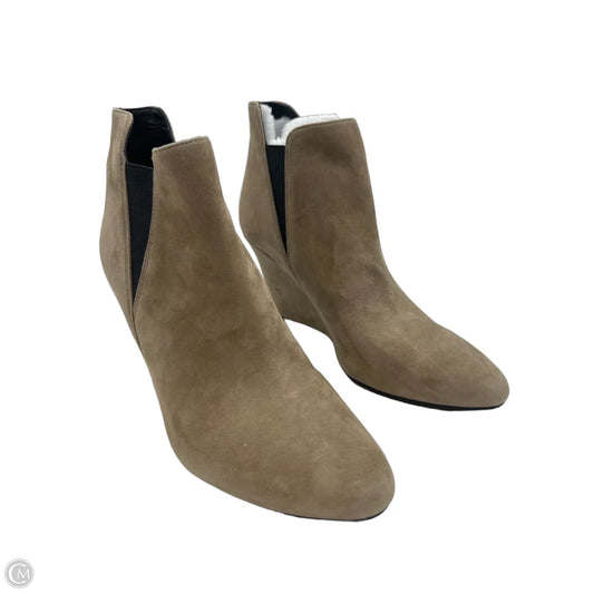 Boots Ankle Heels By Via Spiga In Brown, Size: 9
