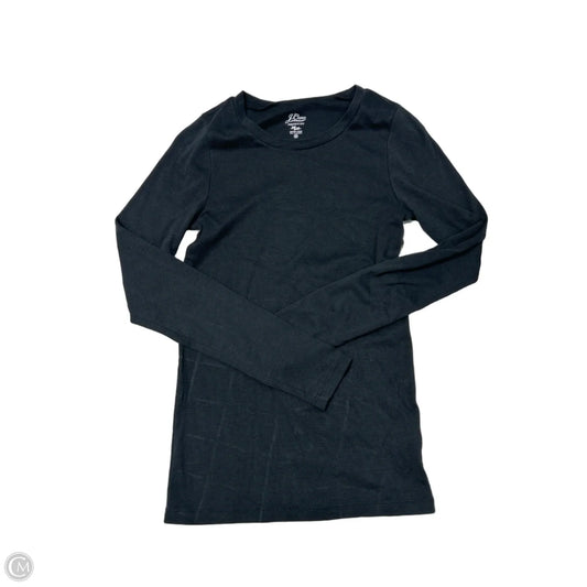 Top Long Sleeve By J. Crew In Black, Size: M