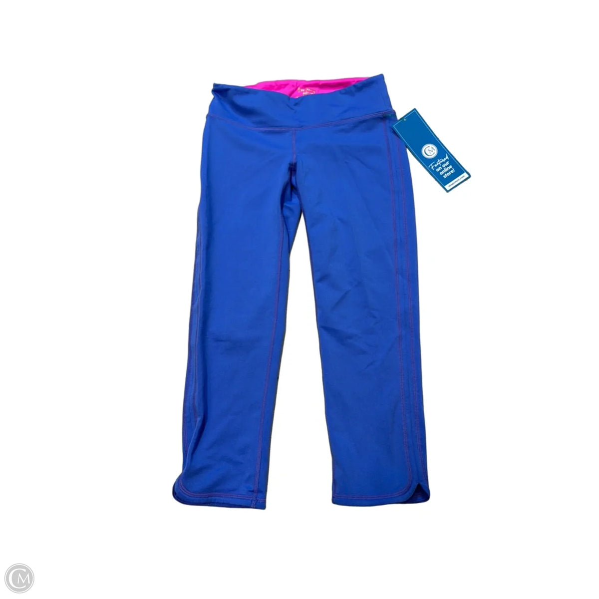 Lilly Pulitzer Designer Capris in Blue, Size S