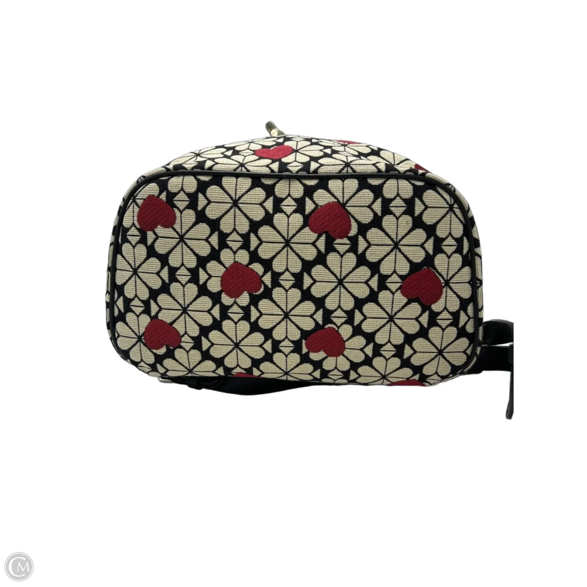 New! Kate Spade Flowered Jacquard Hearts Designer Backpack