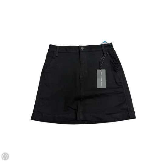 New! Just Black Mini Skirt in Black, Size S