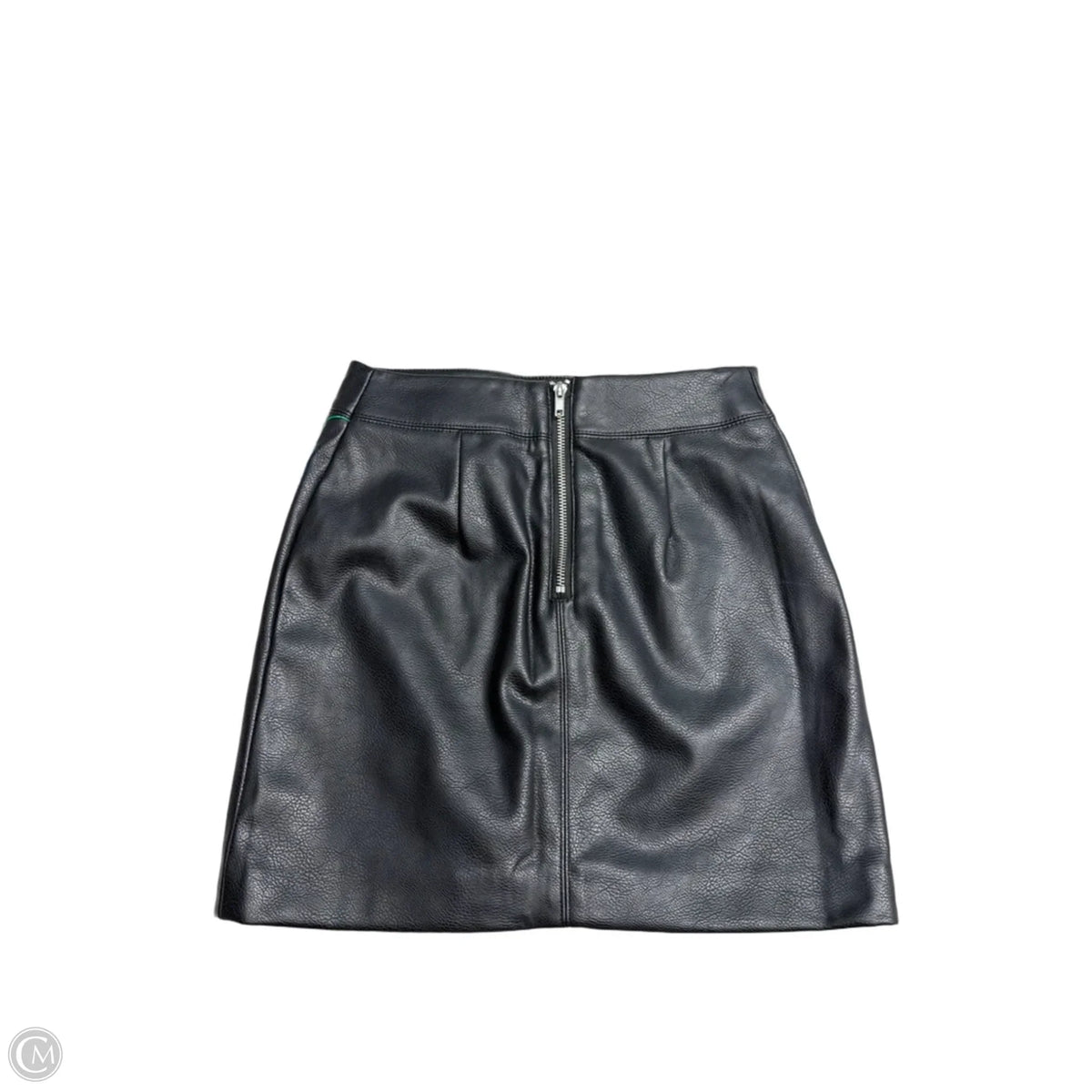 Divided Mini Skirt in Black, Size XS