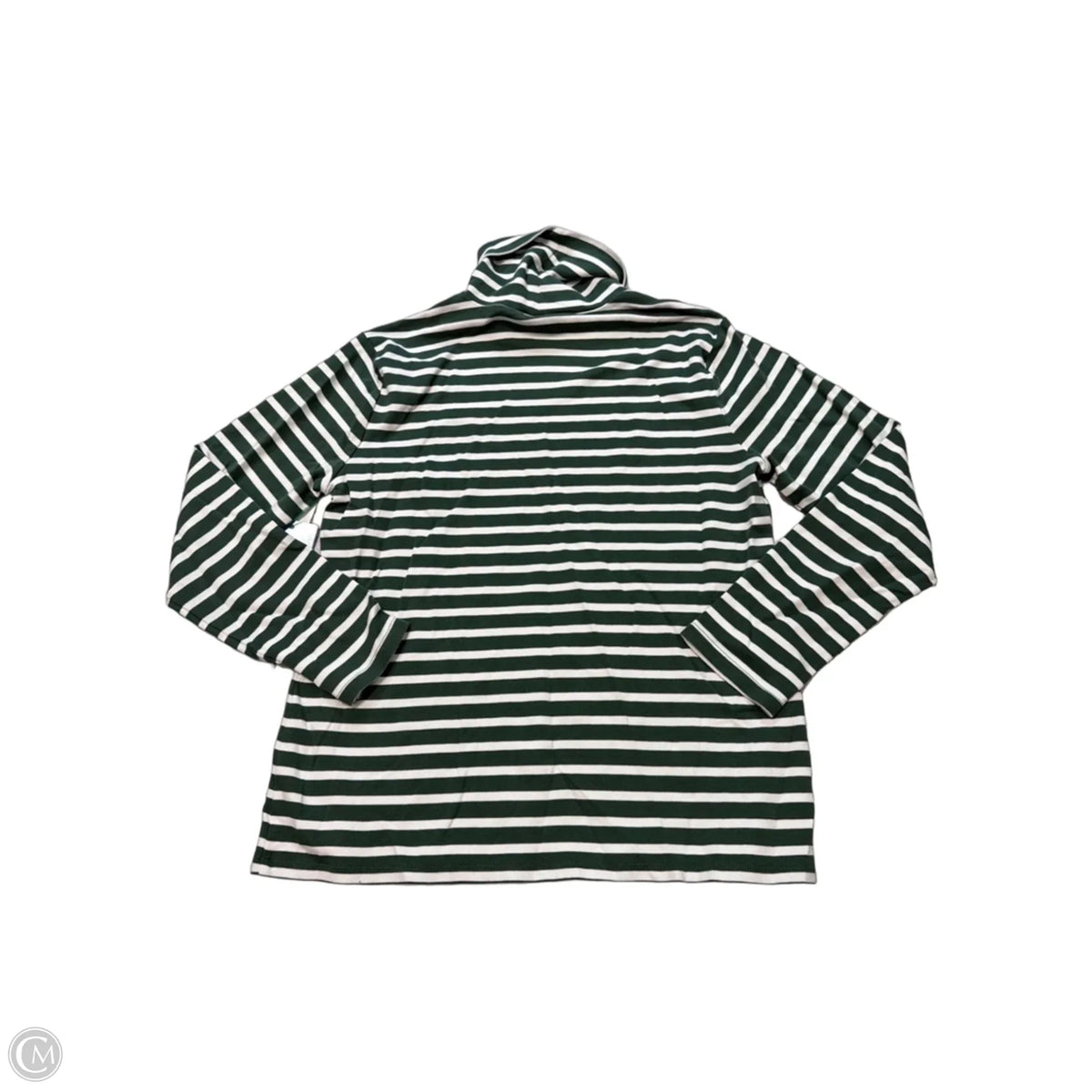 Top Long Sleeve By Ann Taylor In Striped Pattern, Size: Xl