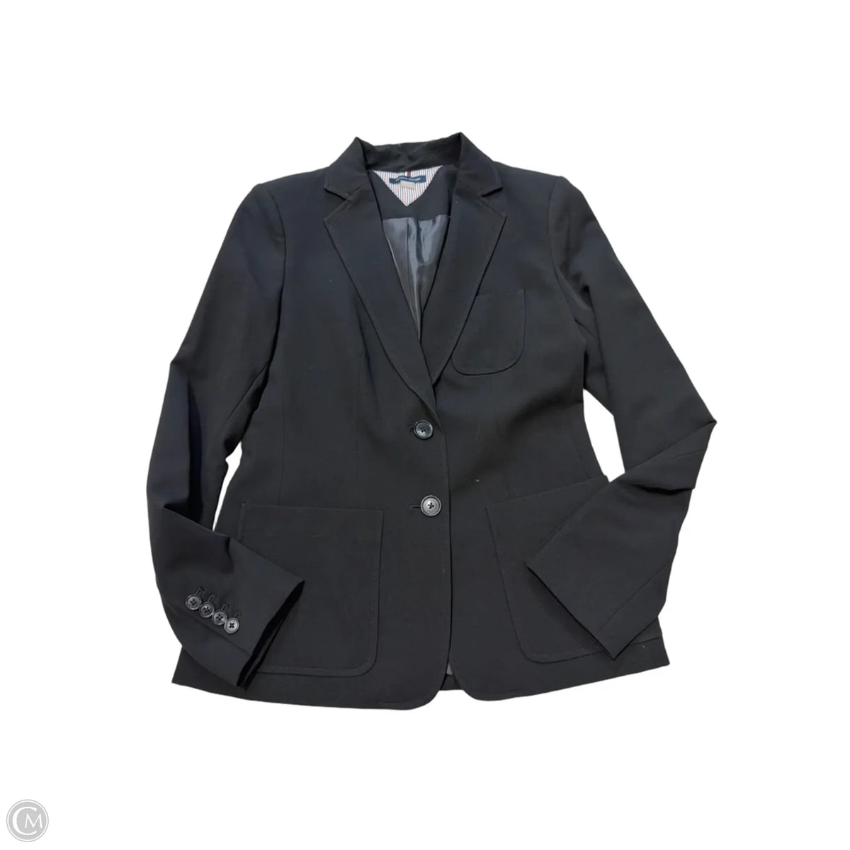 Blazer By Tommy Hilfiger In Black, Size: S