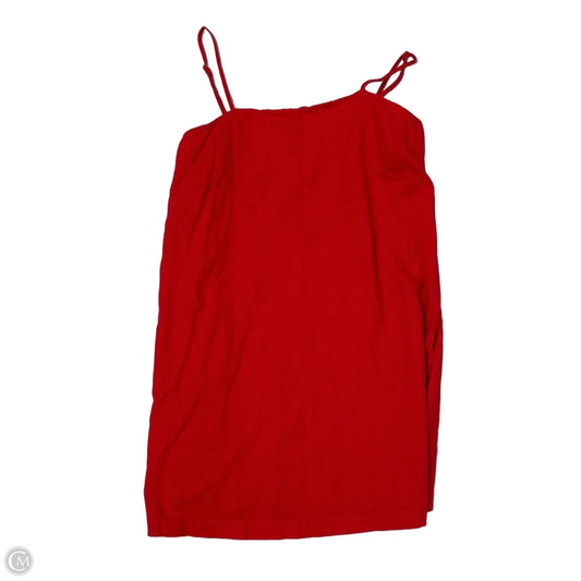 Dress Casual Short By A New Day In Red, Size: M