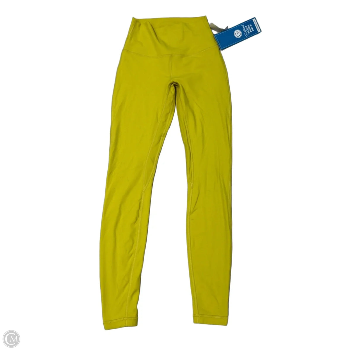 Athletic Leggings By Lululemon In Yellow, Size: S