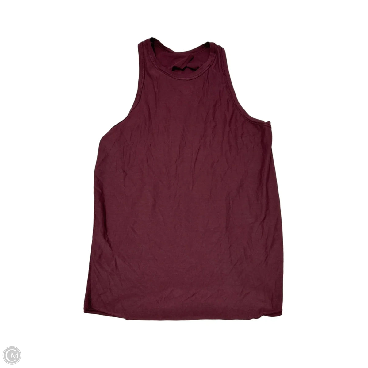 Athletic Tank Top By Lululemon In Maroon, Size: M