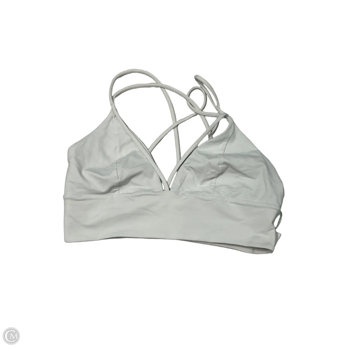 Lululemon Sports Bra in White, Size M