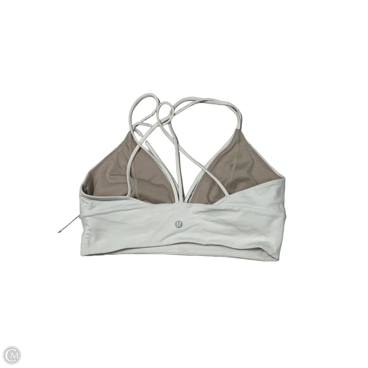 Lululemon Sports Bra in White, Size M