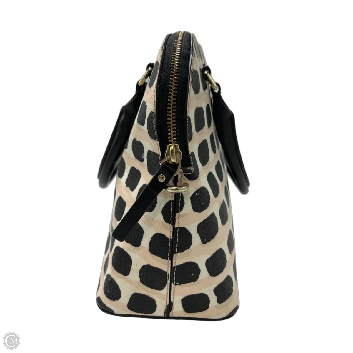 Kate Spade Designer Handbag in Black & Pink