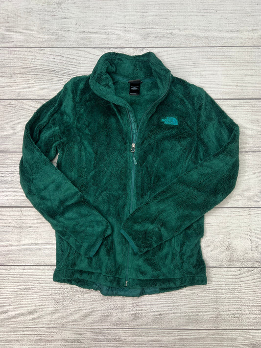 Jacket Faux Fur & Sherpa By North Face In Green, Size: S