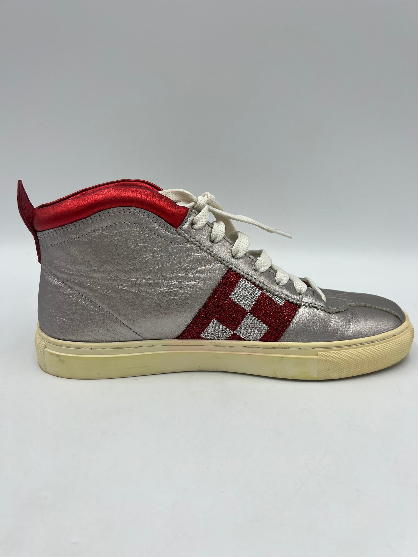 Bally Vita Parcour High-Top Sneakers Designer  Size: 6