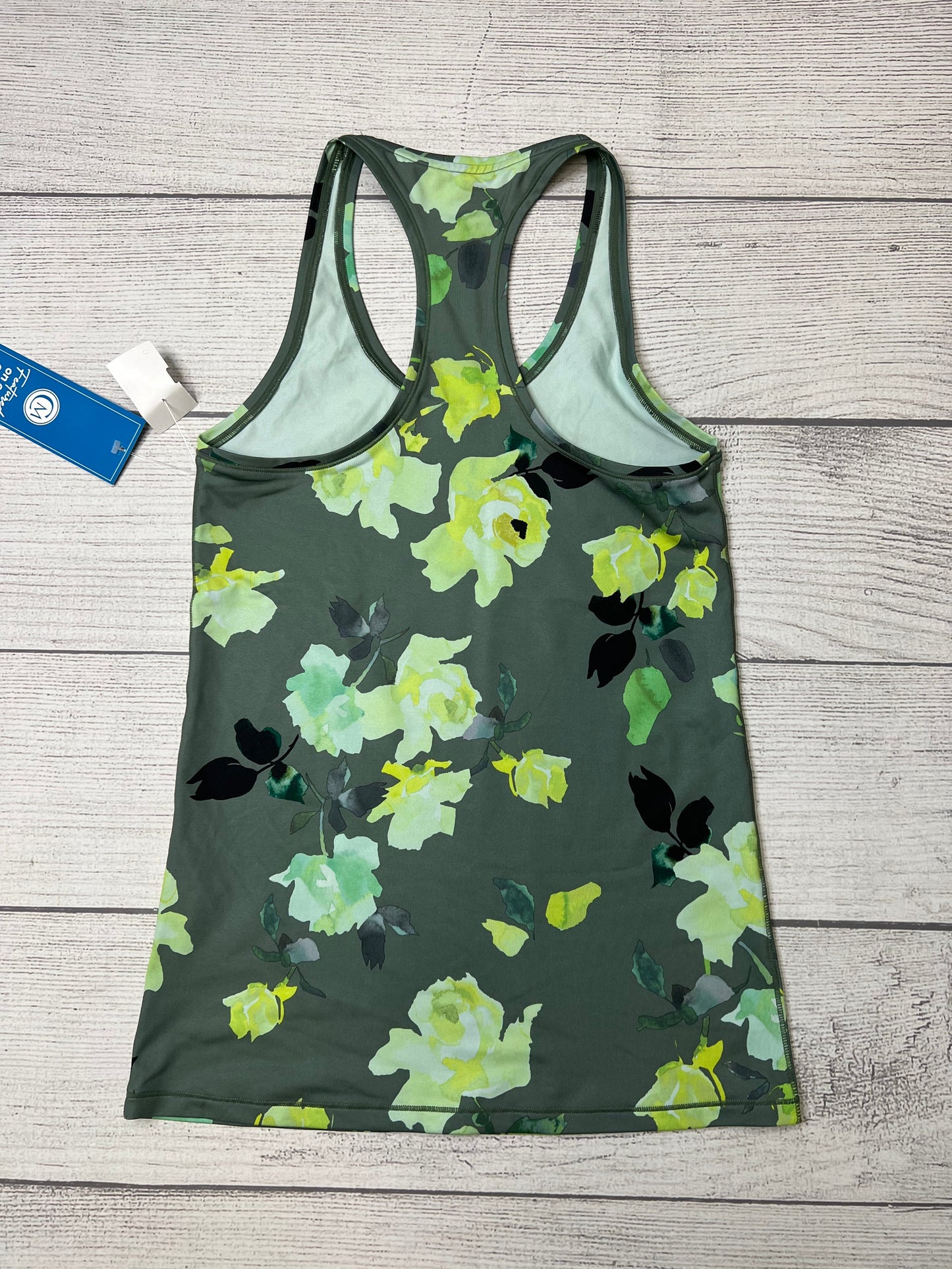 Green Athletic Tank Top Athleta, Size S