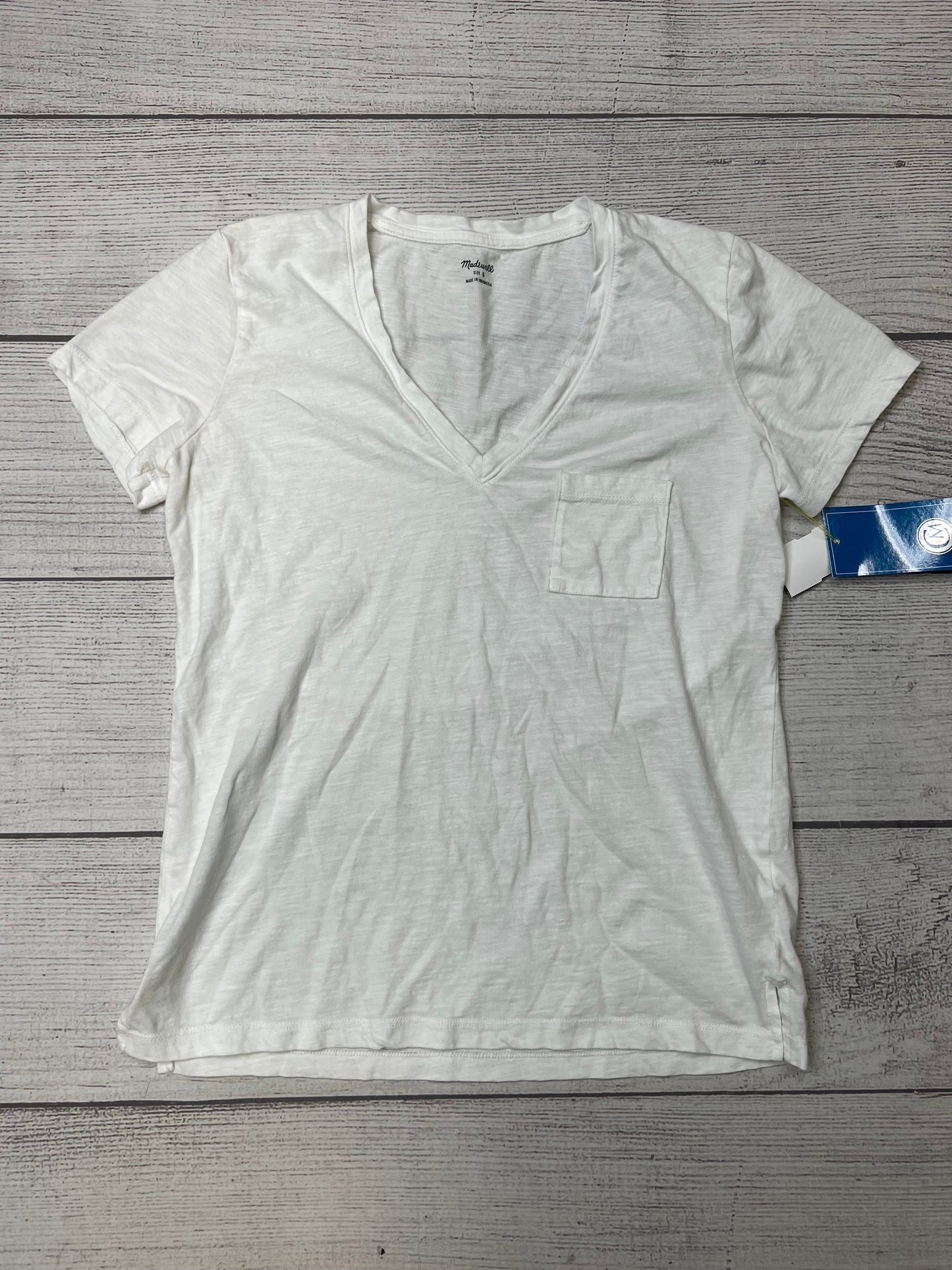 Top Short Sleeve Basic Madewell, Size Xs