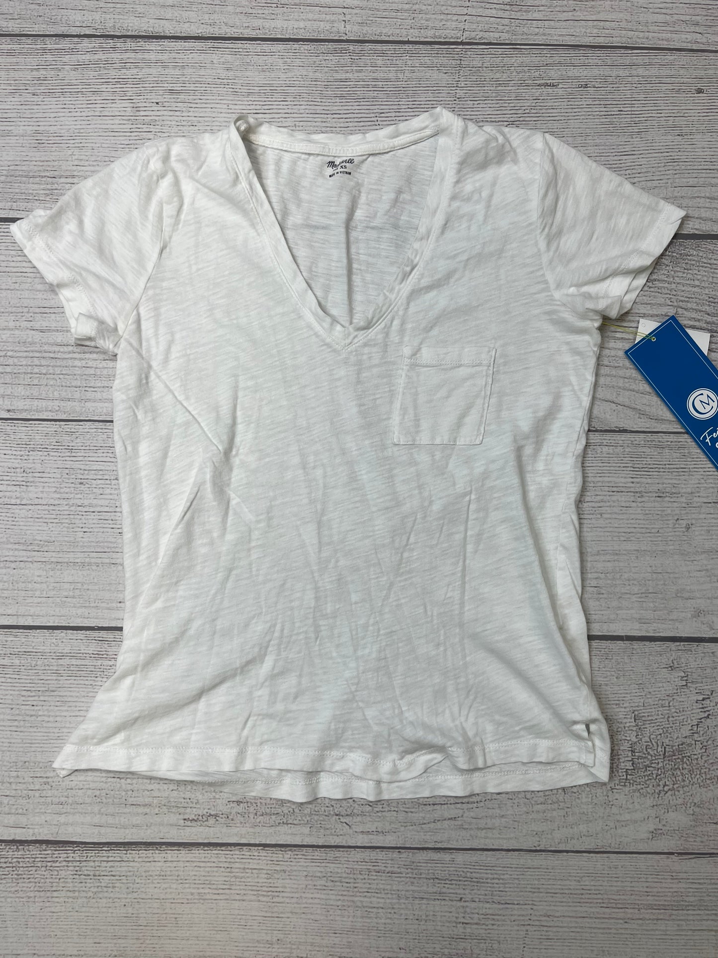 Top Short Sleeve Basic Madewell, Size Xs