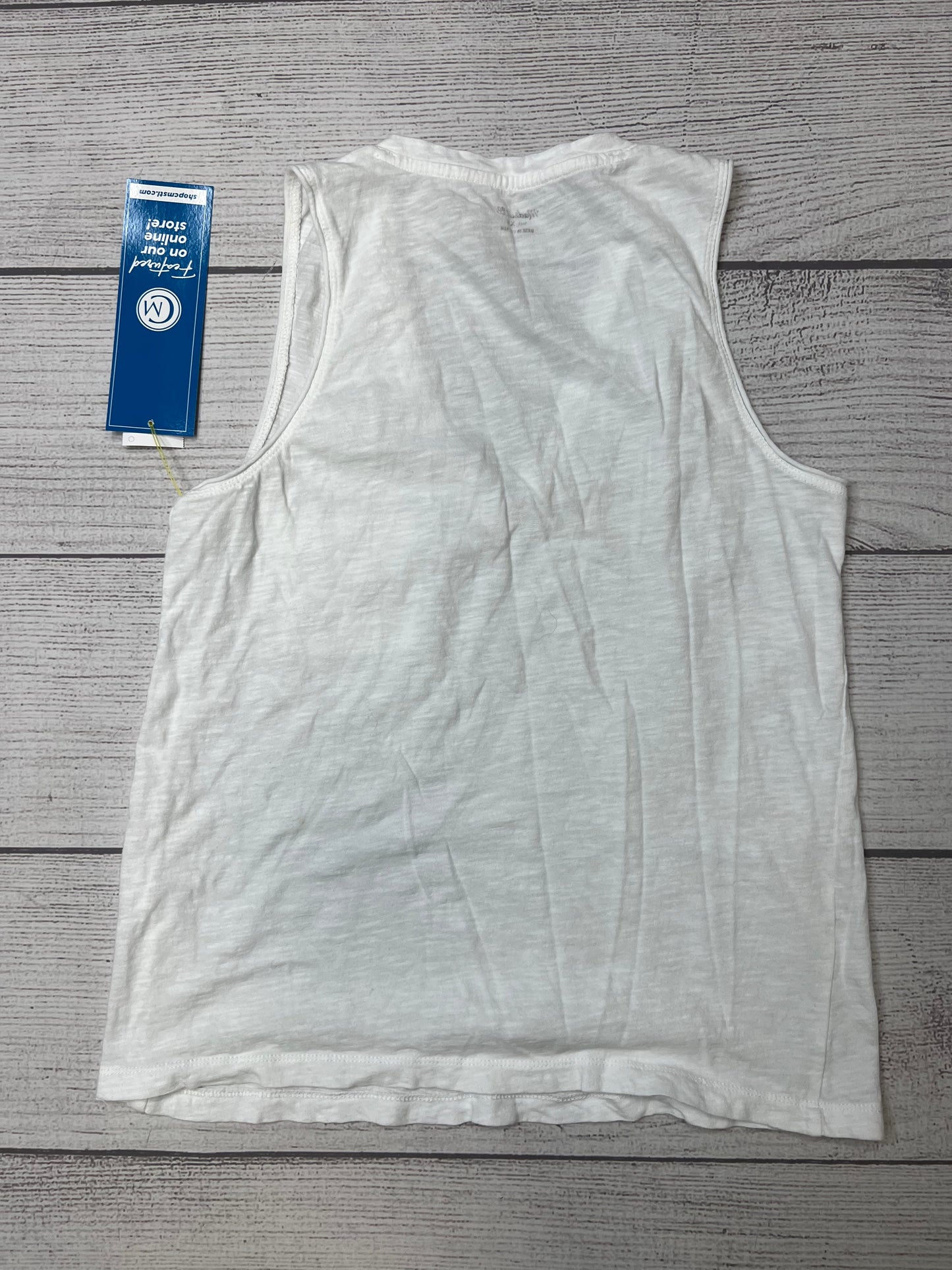 White Tank Top Madewell, Size Xs