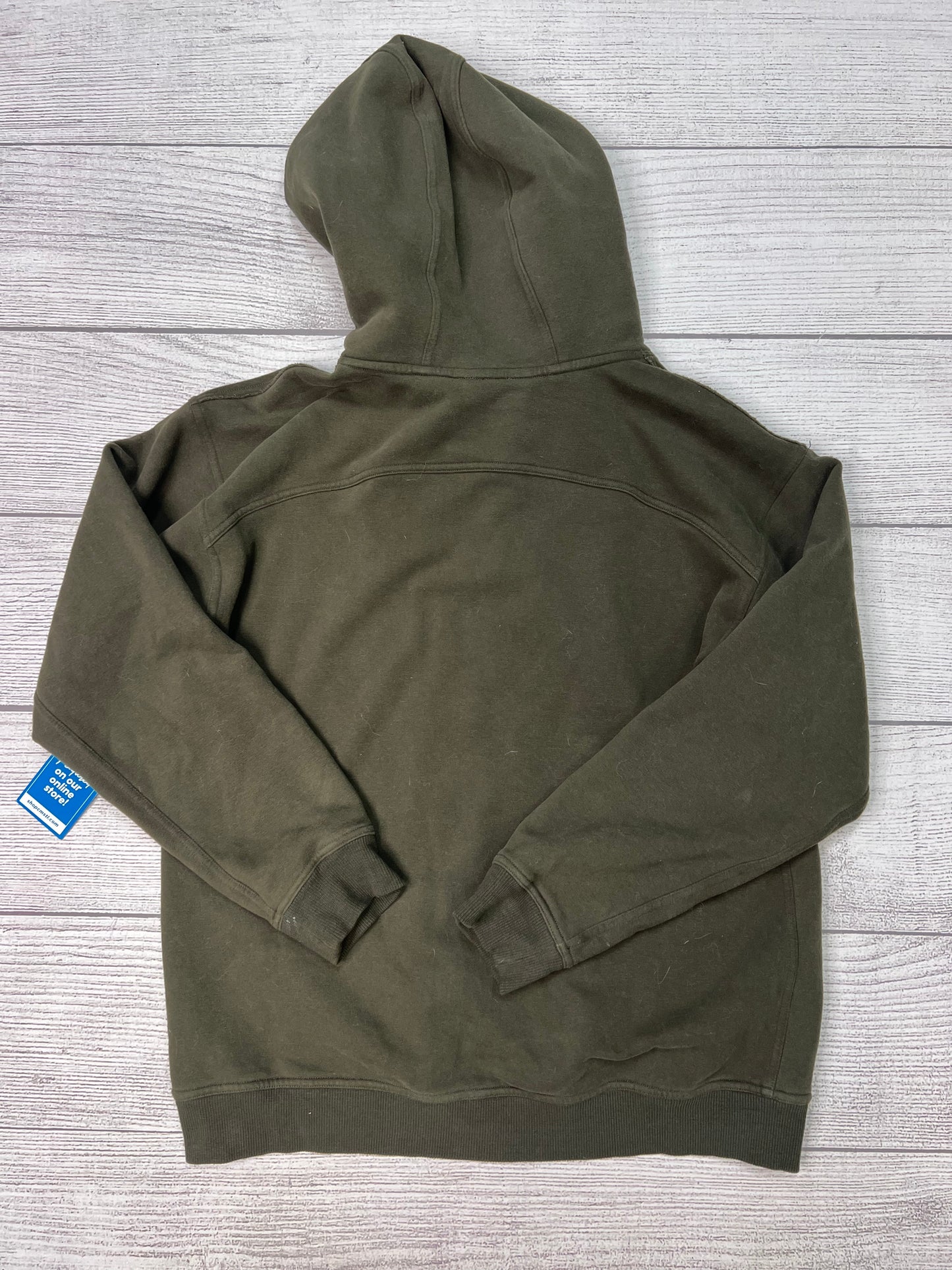 Sweatshirt Hoodie By Lululemon In Green, Size: L