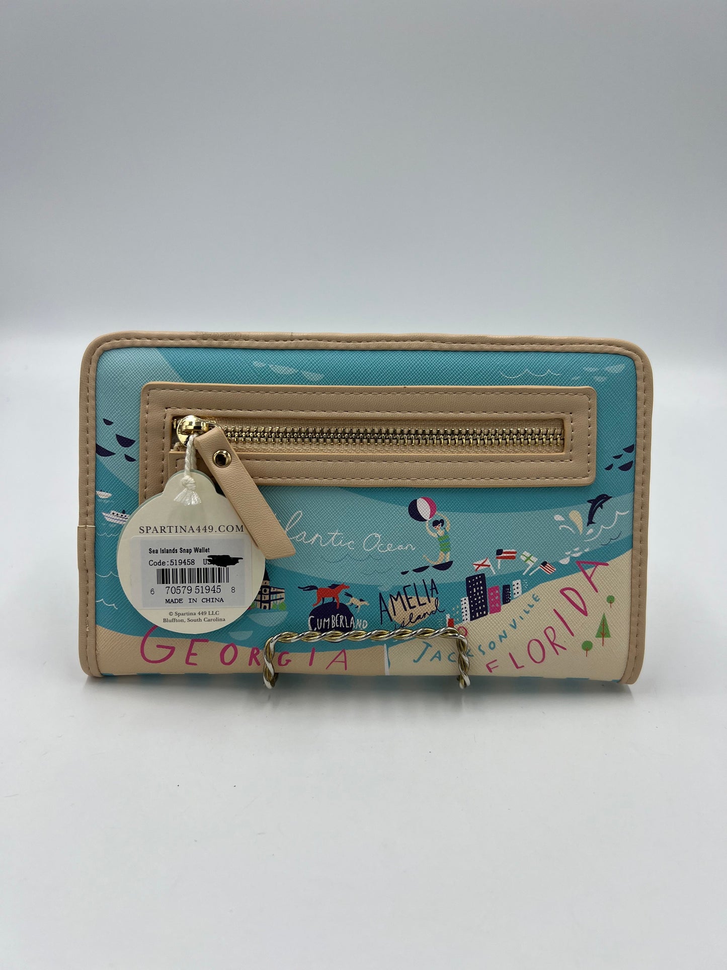 New! Spartina South Carolina Themed Wallet