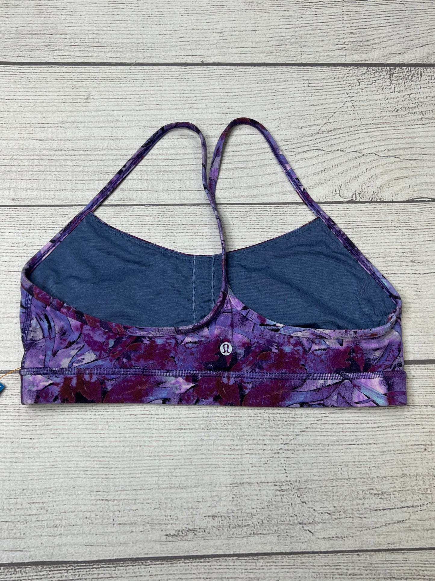 Athletic Bra By Lululemon In Purple, Size: L