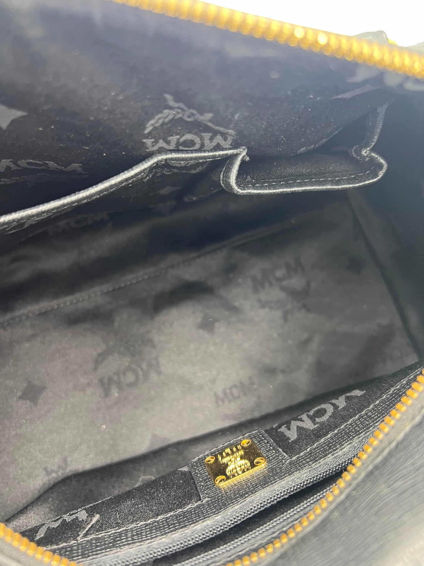 MCM  Boston Designer Bag in Black