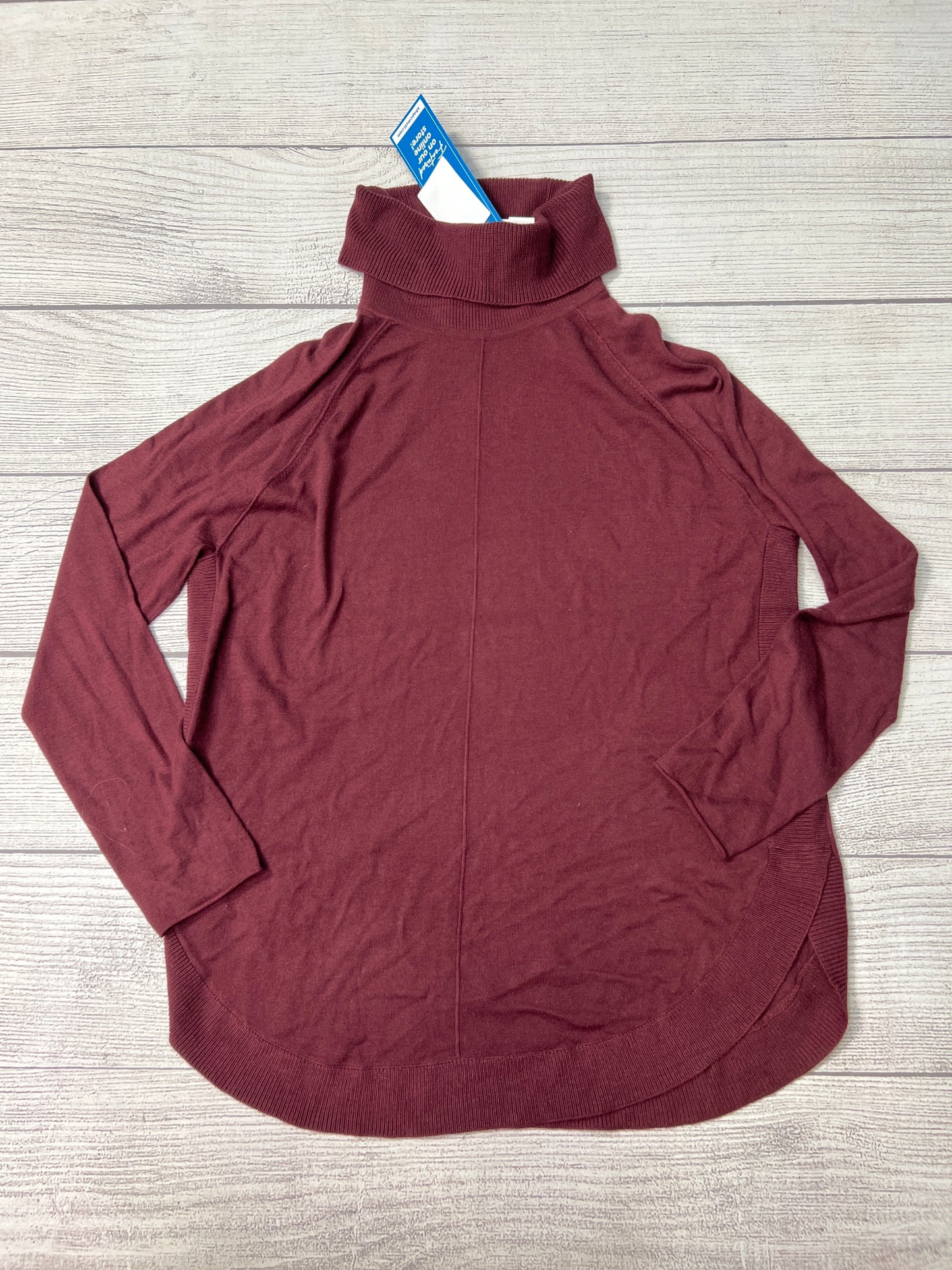 Sweater By Caslon In Burgundy, Size: M