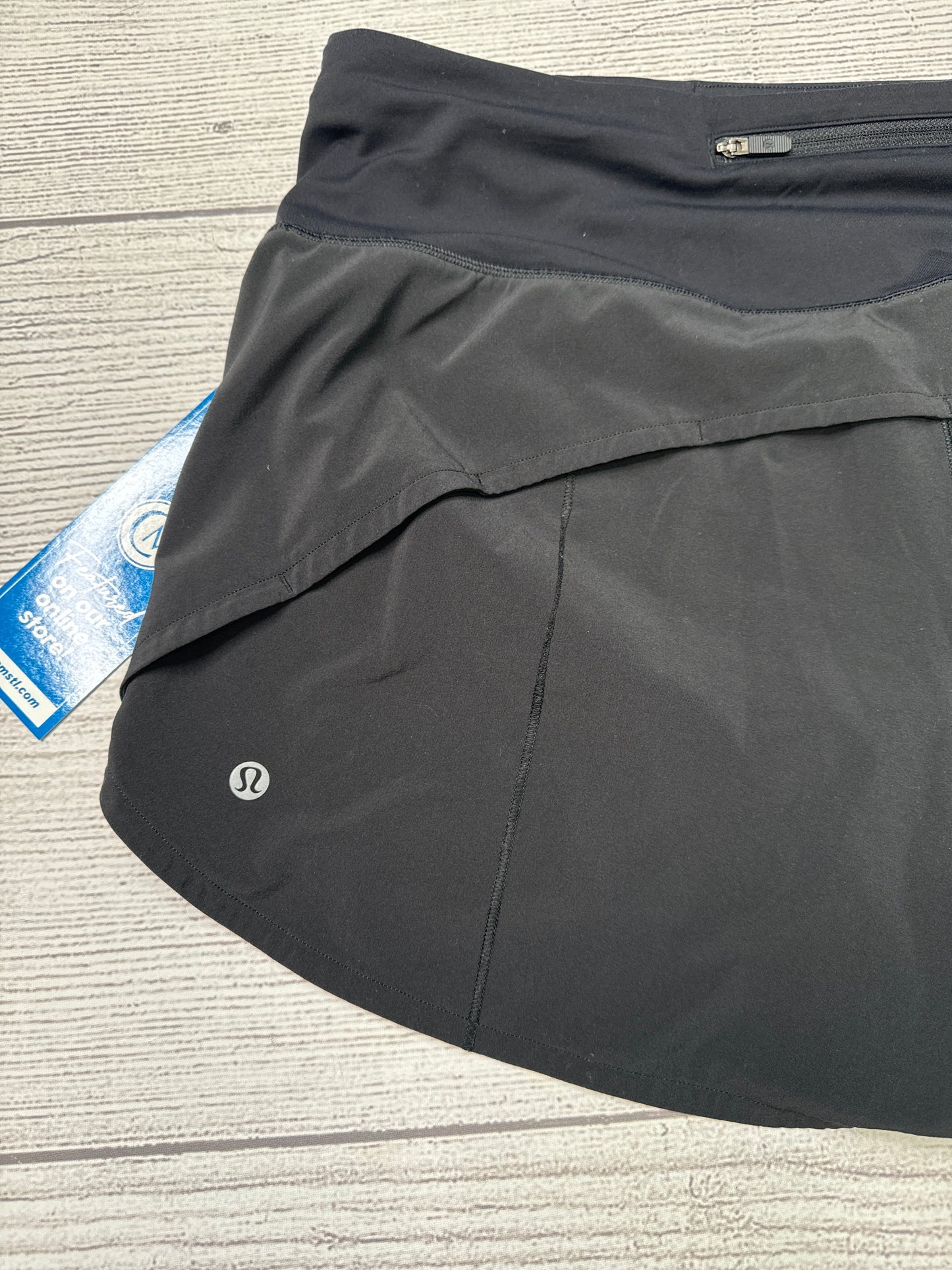 Athletic Shorts By Lululemon In Black, Size: L