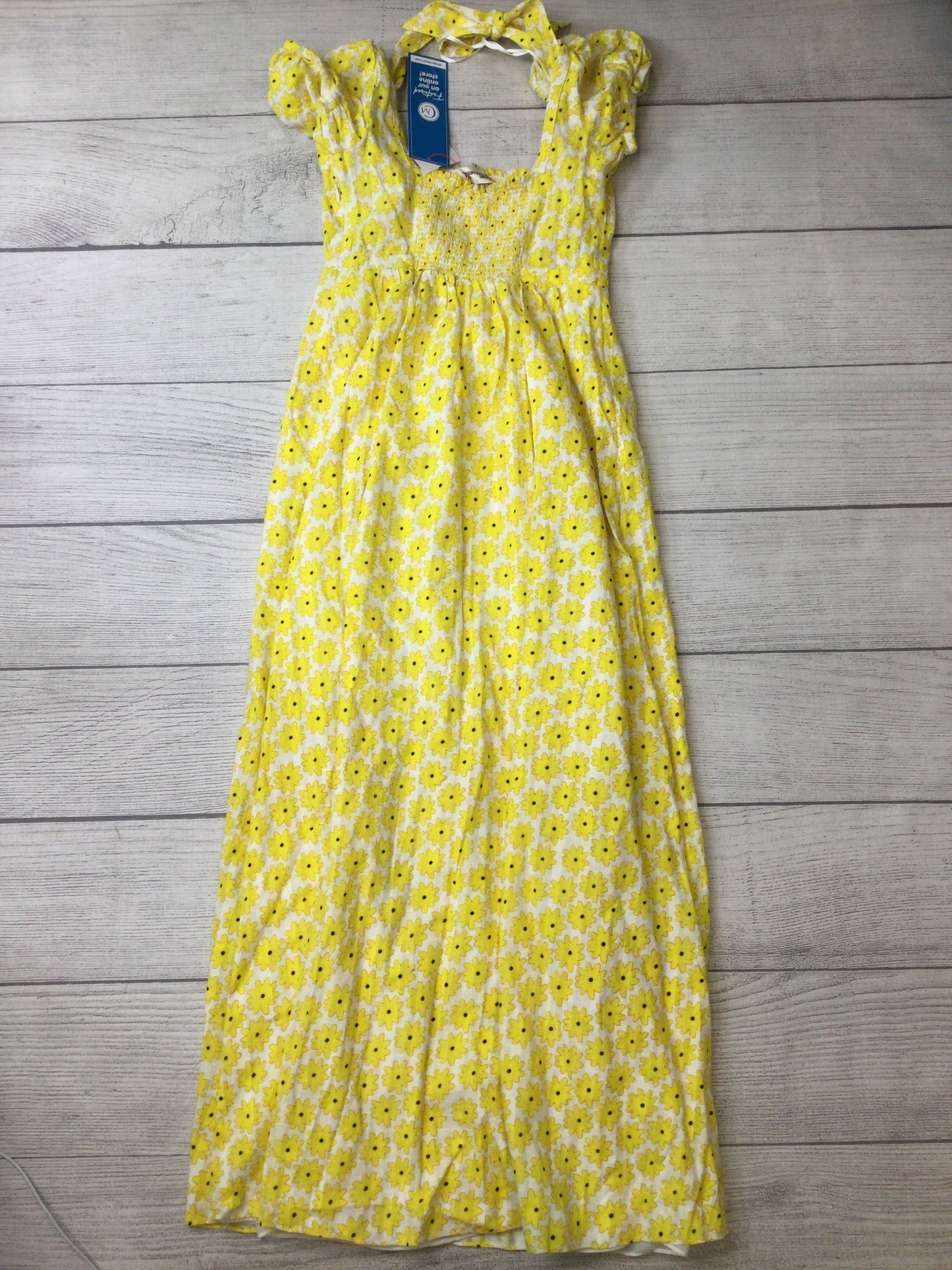 Dress Casual Maxi By Diane Von Furstenberg In Yellow, Size: Xs