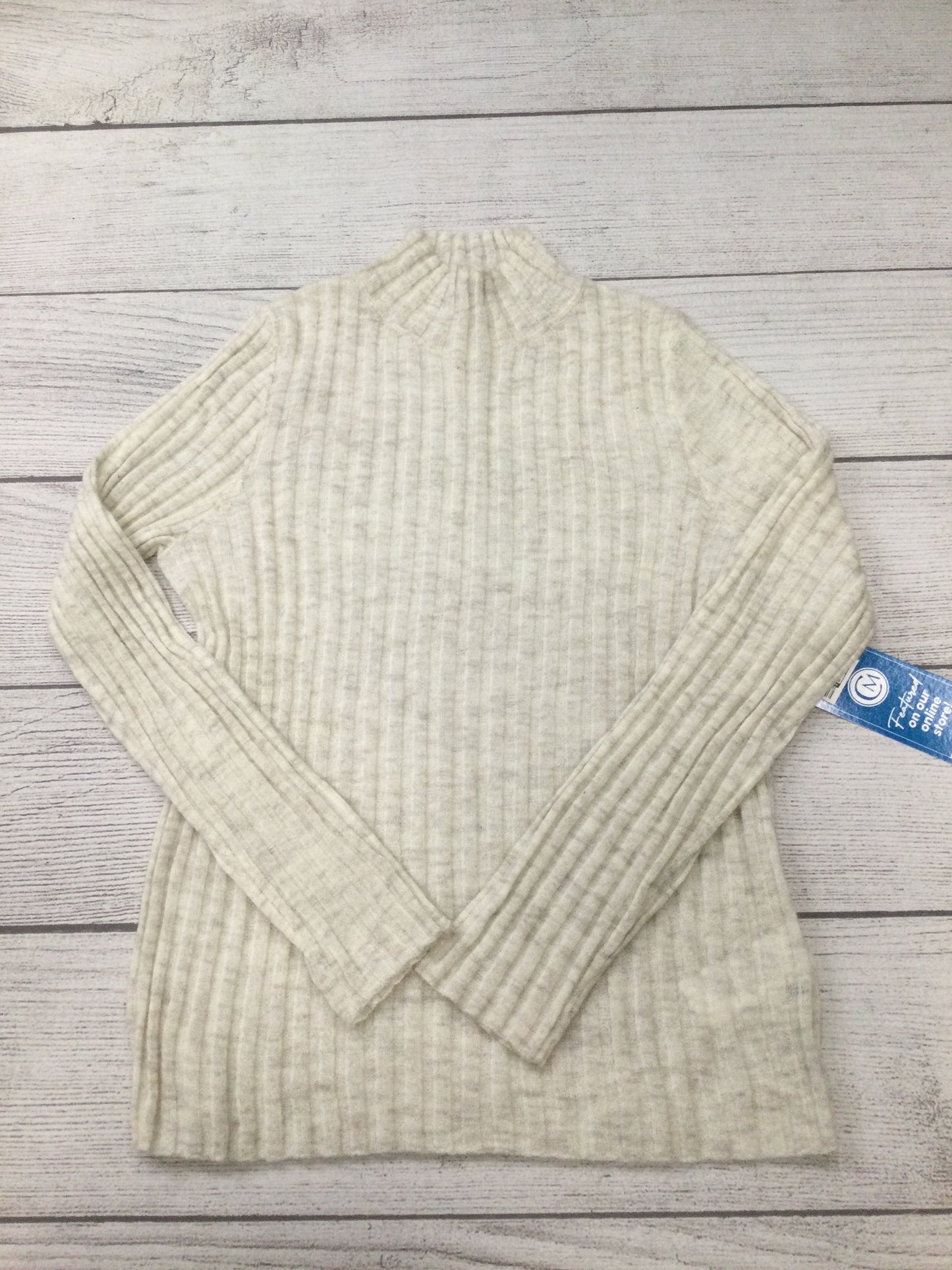 Sweater By Madewell In Cream, Size: Xl