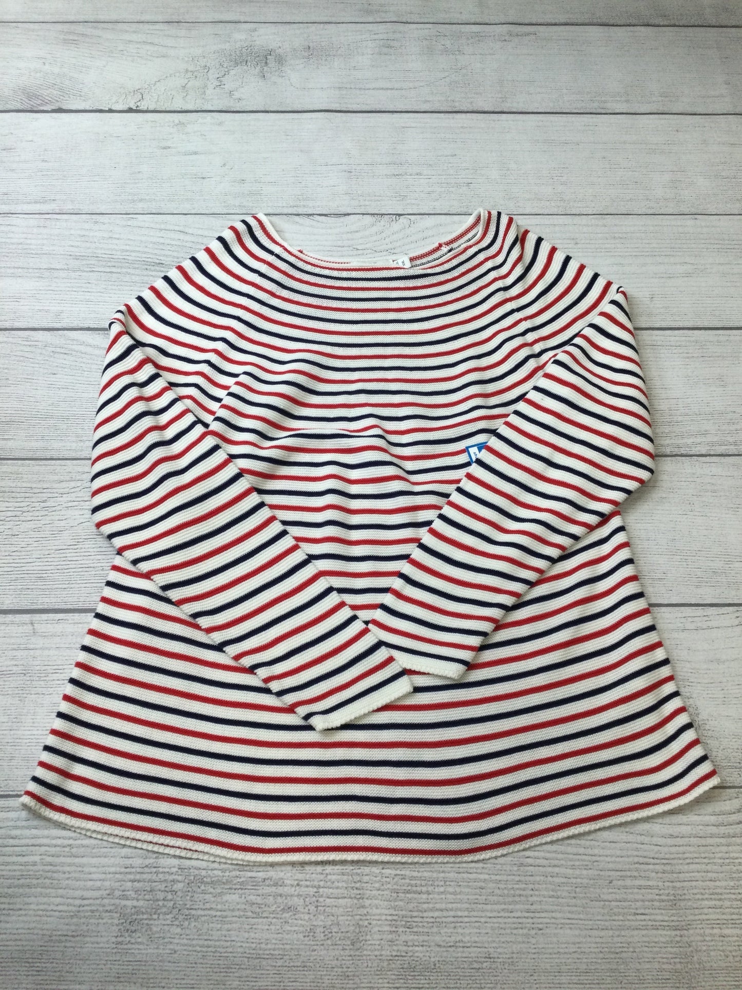 Sweater By Vineyard Vines In Red & White, Size: Xxl