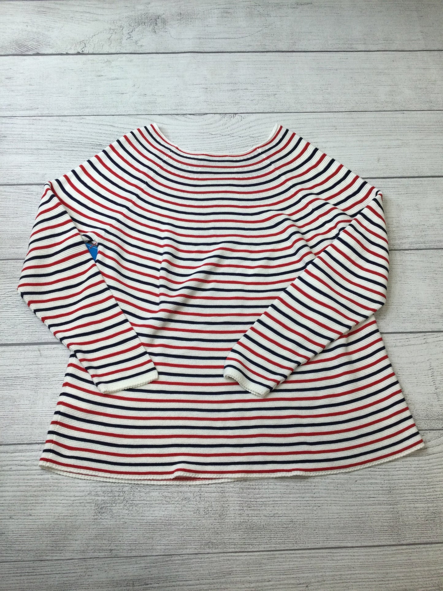 Sweater By Vineyard Vines In Red & White, Size: Xxl