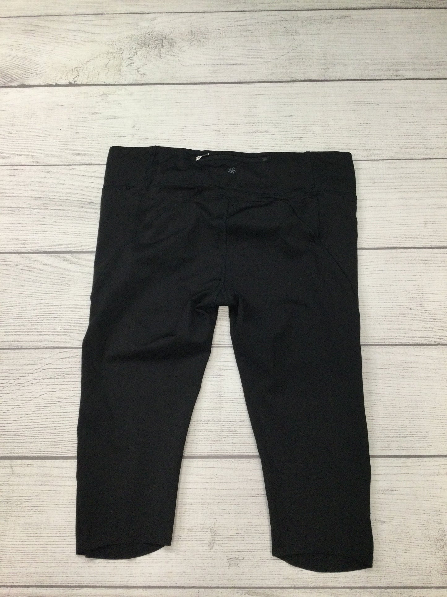 Athletic Capris By Athleta In Black, Size: L