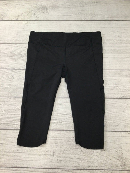 Athletic Capris By Athleta In Black, Size: L