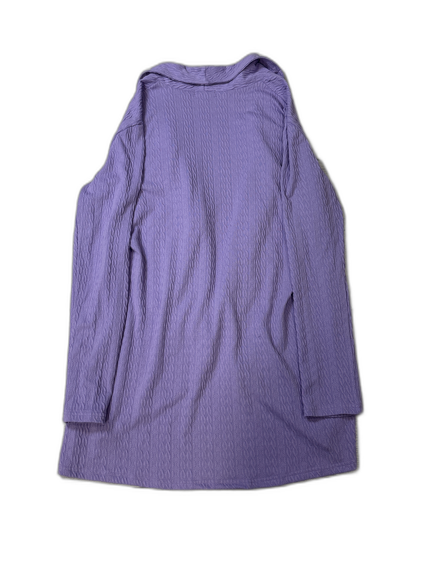 New! Sweater Cardigan By Vanfany In Purple, Size: Xl