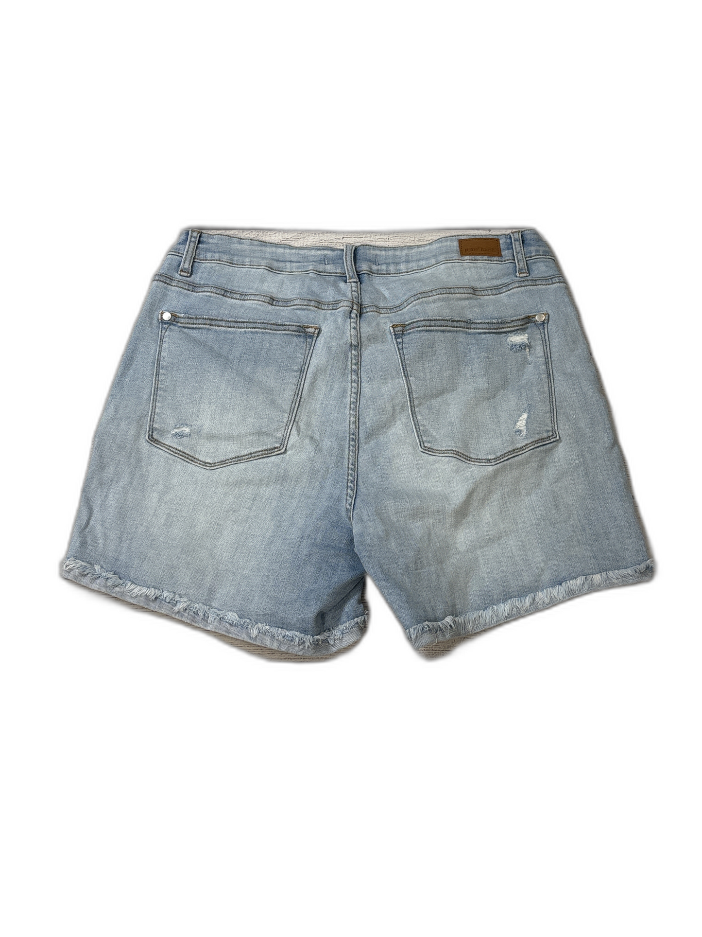 Shorts By Judy Blue In Blue Denim, Size: 1x