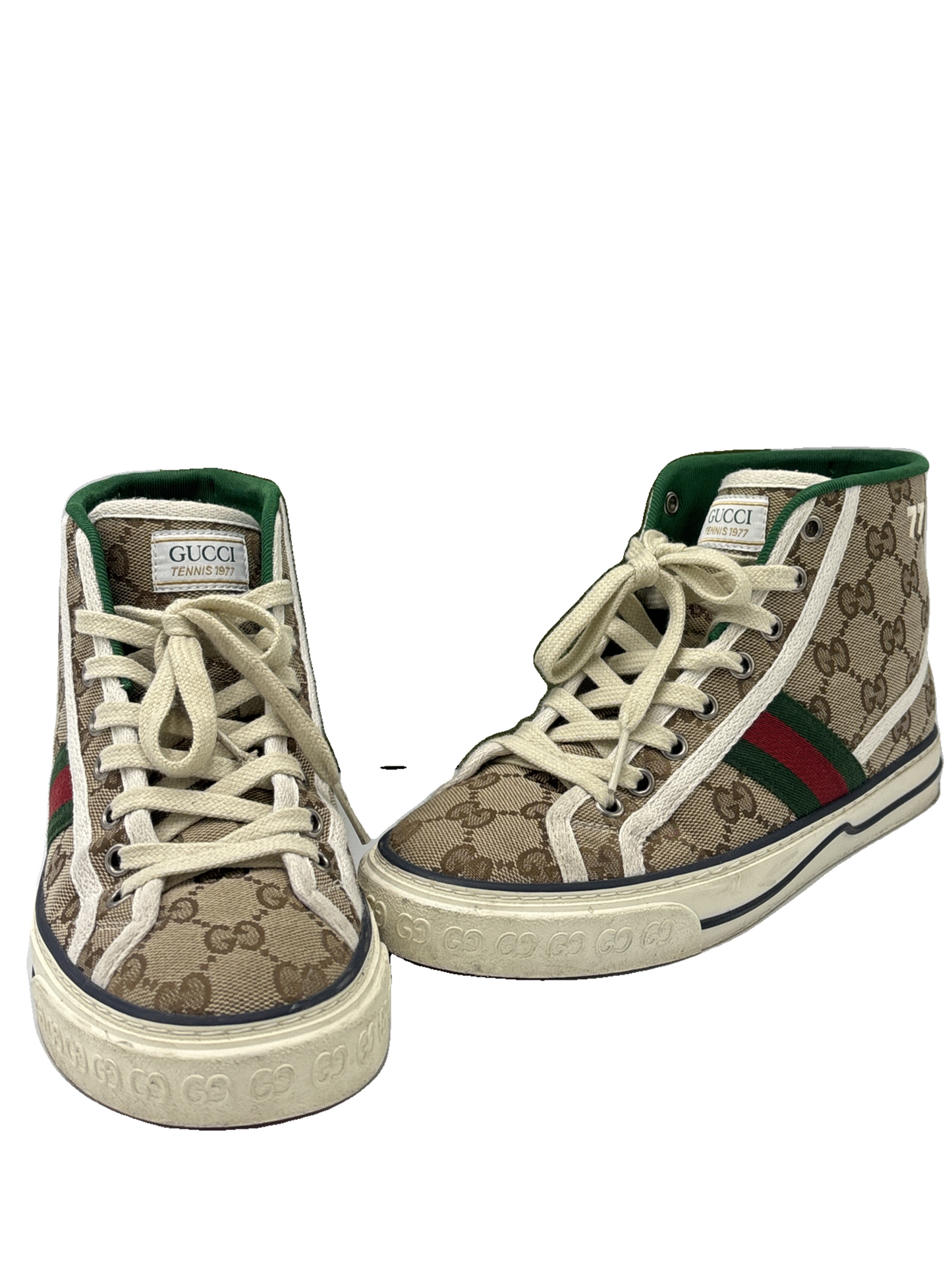 Gucci High Top GG 1977 High Top Sneakers, Size: 6.5 (36.5)